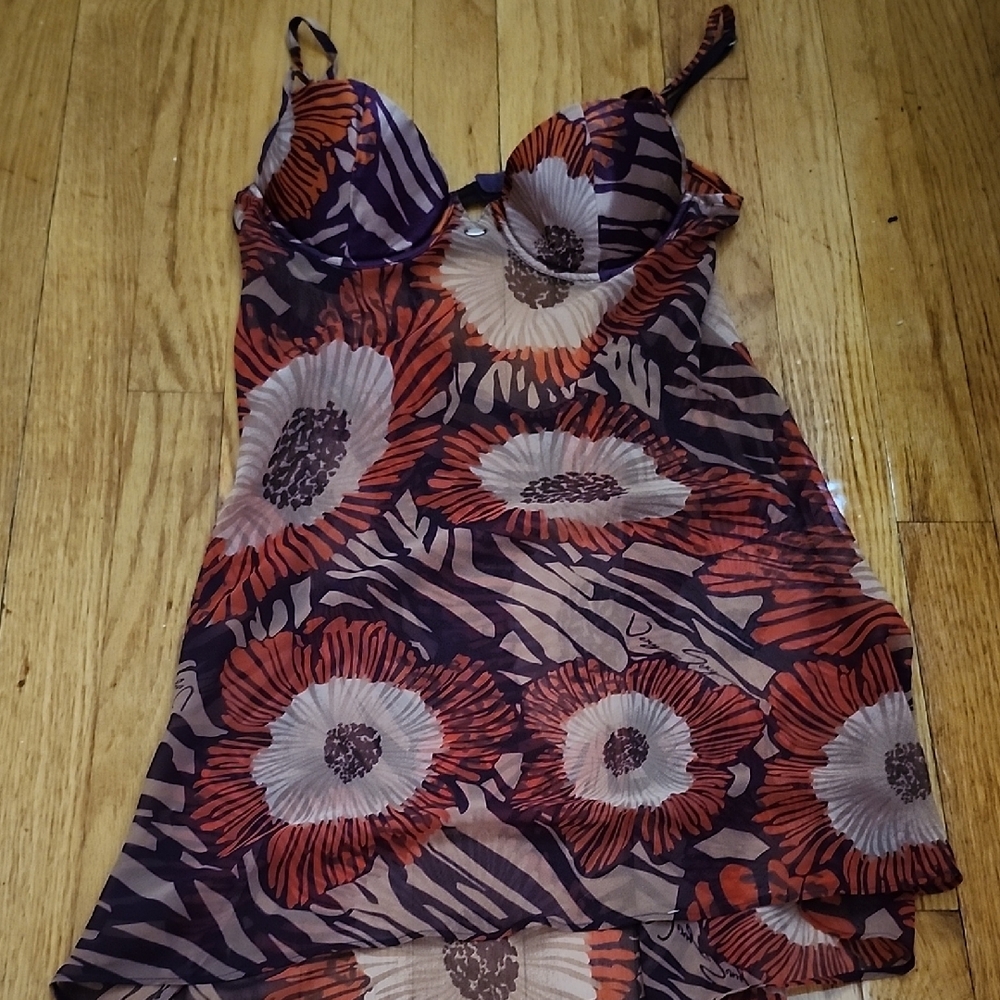 Floral Sheer Camisole Top
